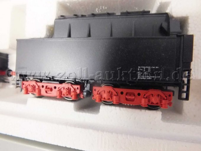 Seitenansicht des vierachsigen Wannentender