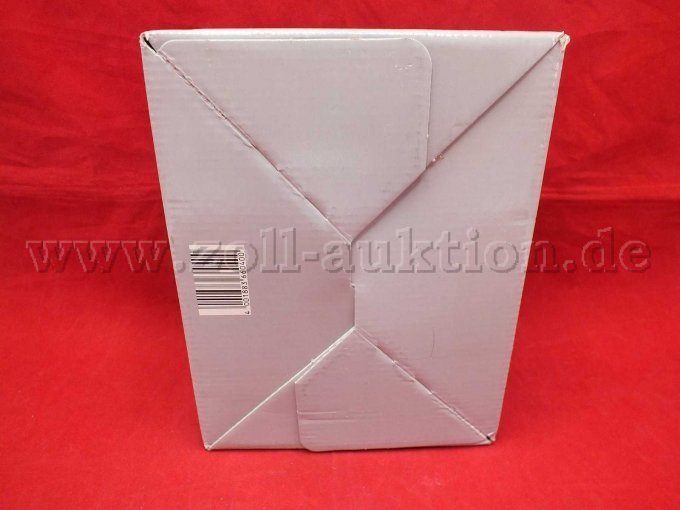 Rückseite der Verpackung mit Beschädigungen