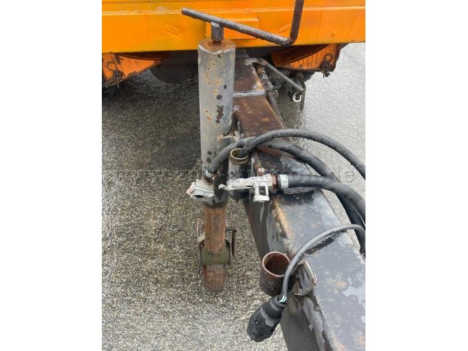 Anhängung mit Stützrad