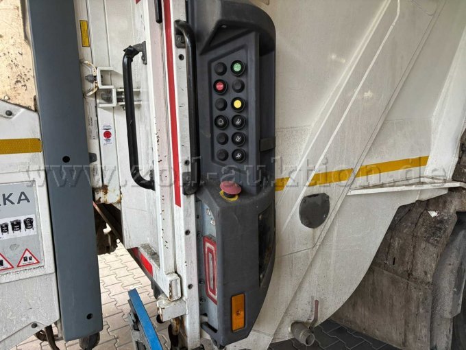 Schüttung Bedienelemente