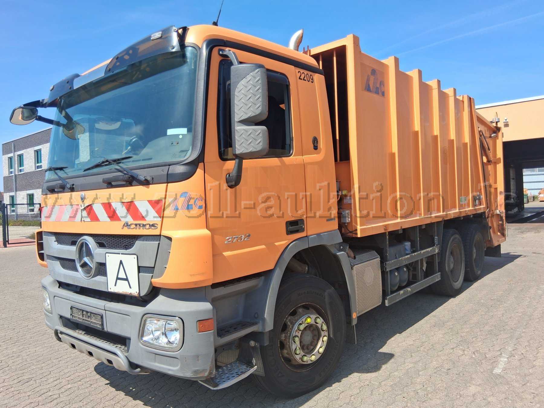 Müllsammelfahrzeug
Mercedes-Benz Actros 3 / 2732 K 6x4
