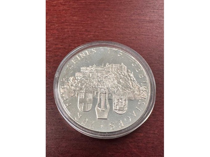 Medaille  Wolfgang Amadeus Mozart - Revers