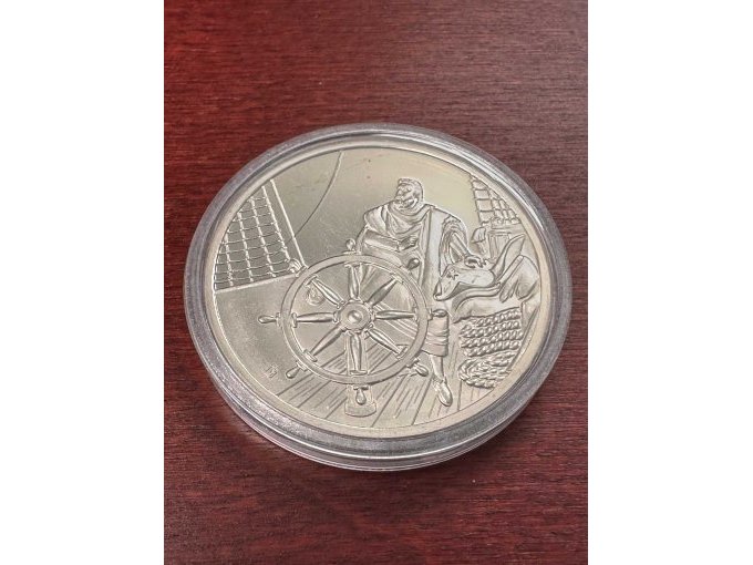 Medaille 50. Jubiläum Gorch Fock - Revers