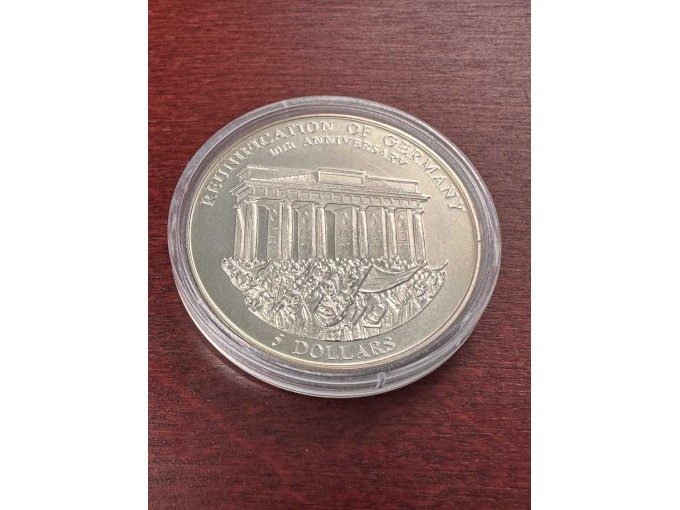 5 Dollar Münze - Liberia - Avers