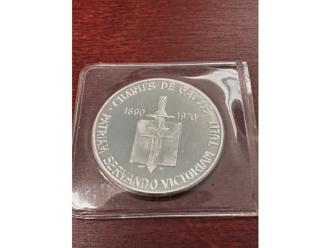 Medaille Charles De Gaulle - Revers