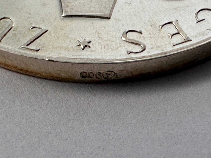 Medaille  Wolfgang Amadeus Mozart - Randprägung