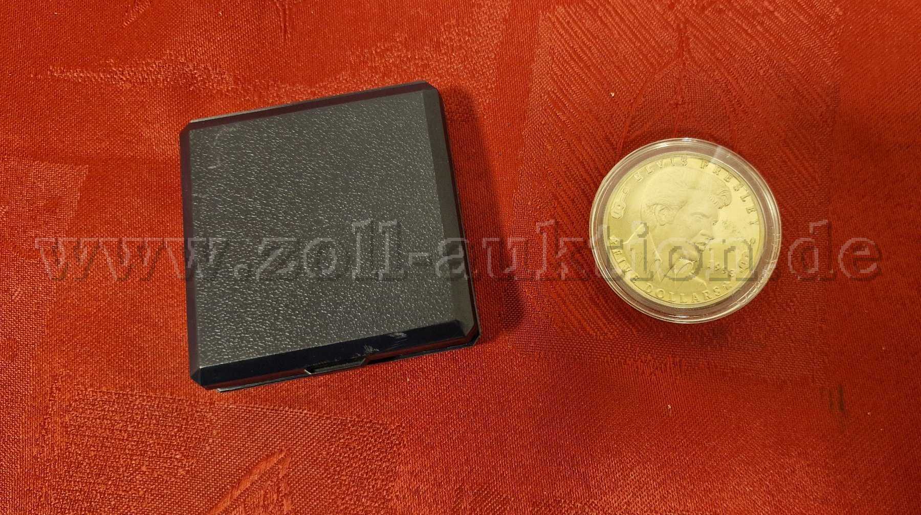 1 Münze "Elvis Presley Five Dollars" Prägung 1993