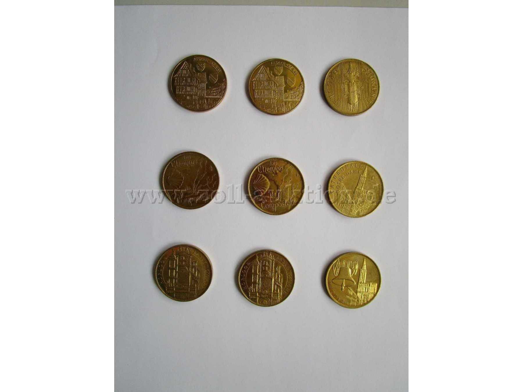 Alle Münzen Vorderseite
