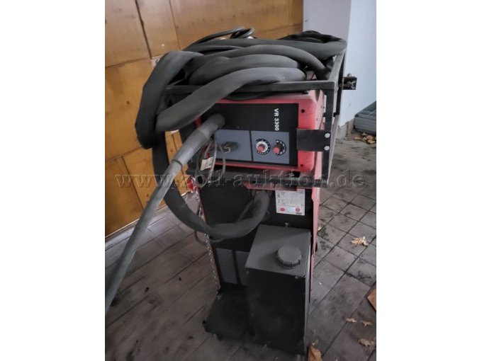 rückwärtige Ansicht Schweißgerät