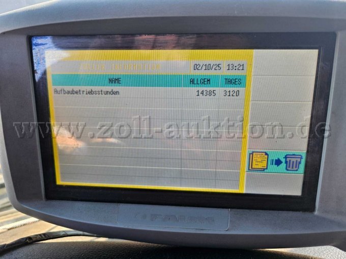 Display Aufbausteuerung