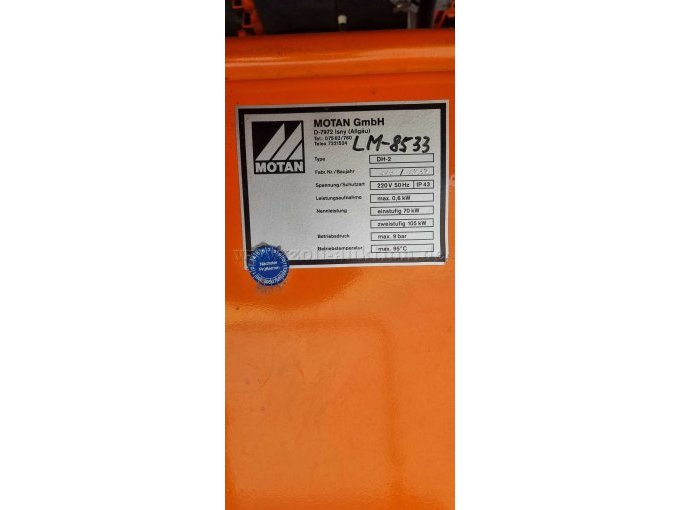 Typschild Durchlauferhitzer