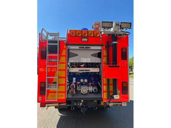 Heckansicht des Fahrzeuges
