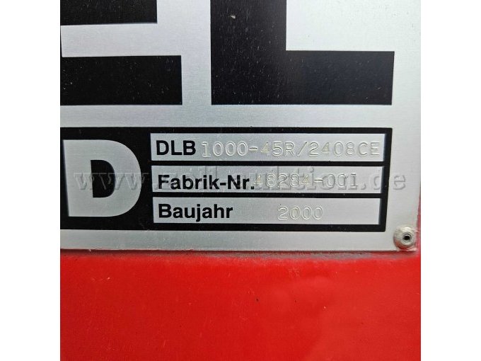 Typenschild Hebebühne