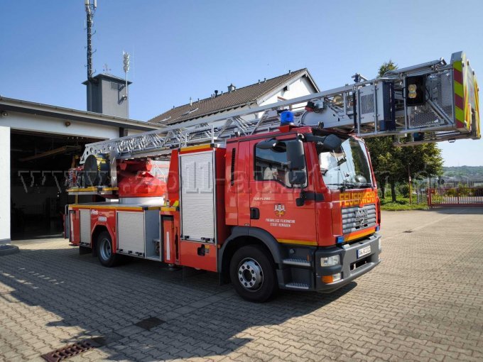 Drehleiter Seitenansicht