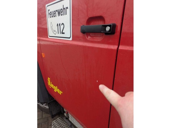 Lackschaden Tür