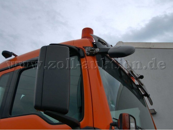 MAN - LKW Kipper off.Kasten- TGS 28.400 mit Hiab-Kranschaden - Unfallschaden - Spiegelabdeckung fehlt