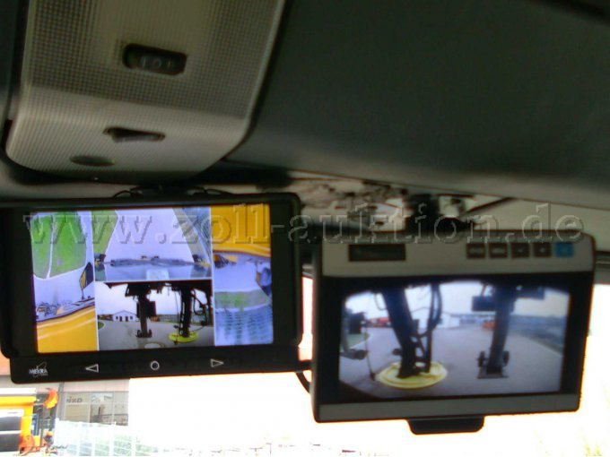 1 MAN-vrachtwagen met open laadbak – TGS 28.400 met Hiab-kraan en Küpper Weisser-strooier – foto 11 – kavel bij Zoll-Auktion, Neu-Ulm