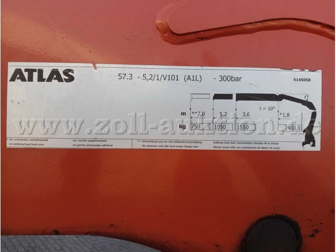 Lastdiakram vom Kran