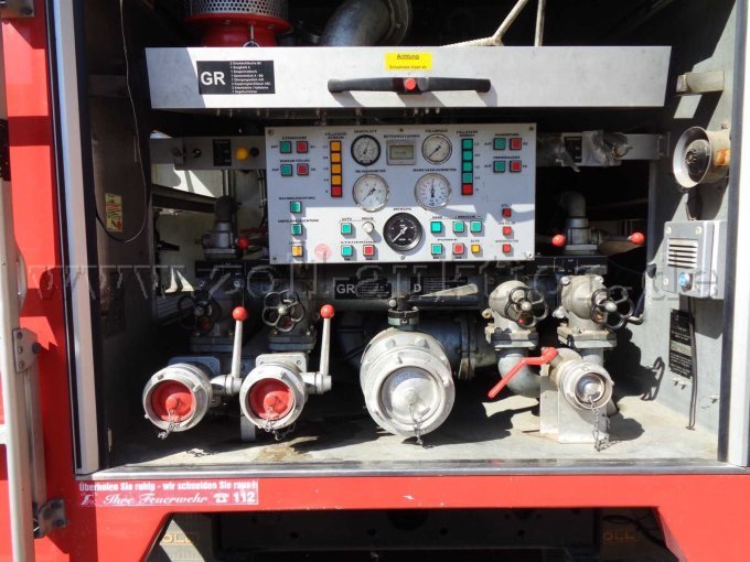 Ansicht Pumpenbedienstand