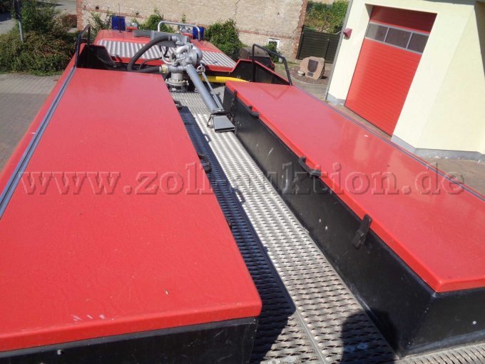 Ansicht Dach mit Dachboxen