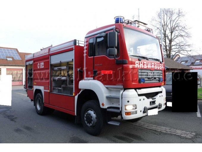 MAN TGA 18.410 / Seitenansicht