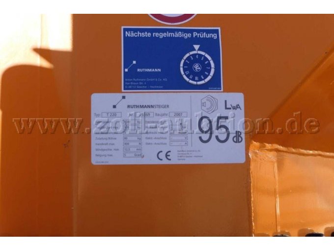 MAN Hubarbeitsbühne, Bild 8