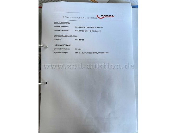1 MAN TGM 15.250 4x2 BL RS 3825 Kombiniertes HD – Spül und Saug-Druck Tankfahrzeug – foto 17 – kavel bij Zoll-Auktion, Wittstock/Dosse