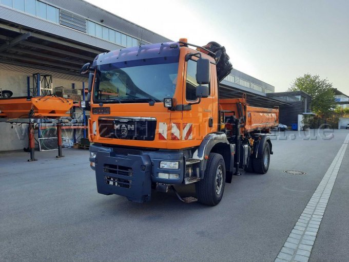 1 MAN TGM 18.340 4x4 BB -Krankipper – foto 2 – kavel bij Zoll-Auktion, Burghausen