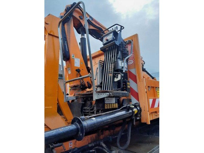1 MAN TGM 18 t afrolkipper met laadkraan – foto 7 – kavel bij Zoll-Auktion, Glinde