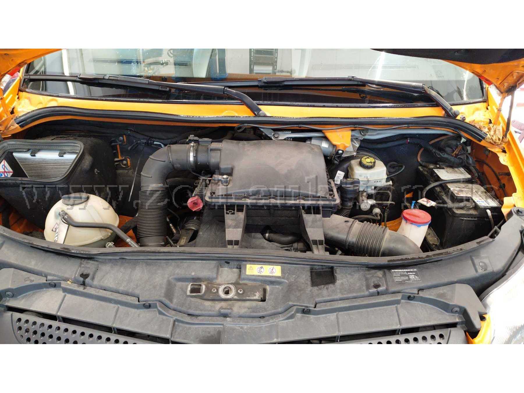 MB Sprinter, Motorraum