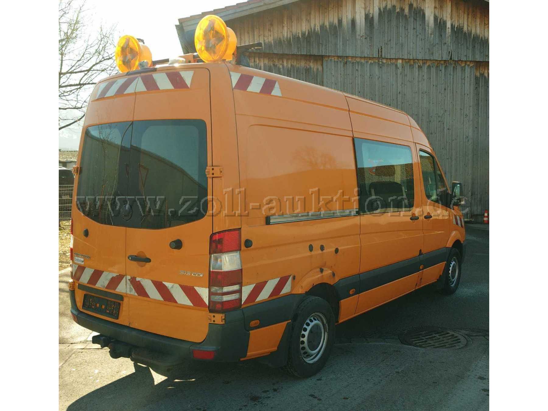 MB Sprinter, Ansicht von hinten rechts