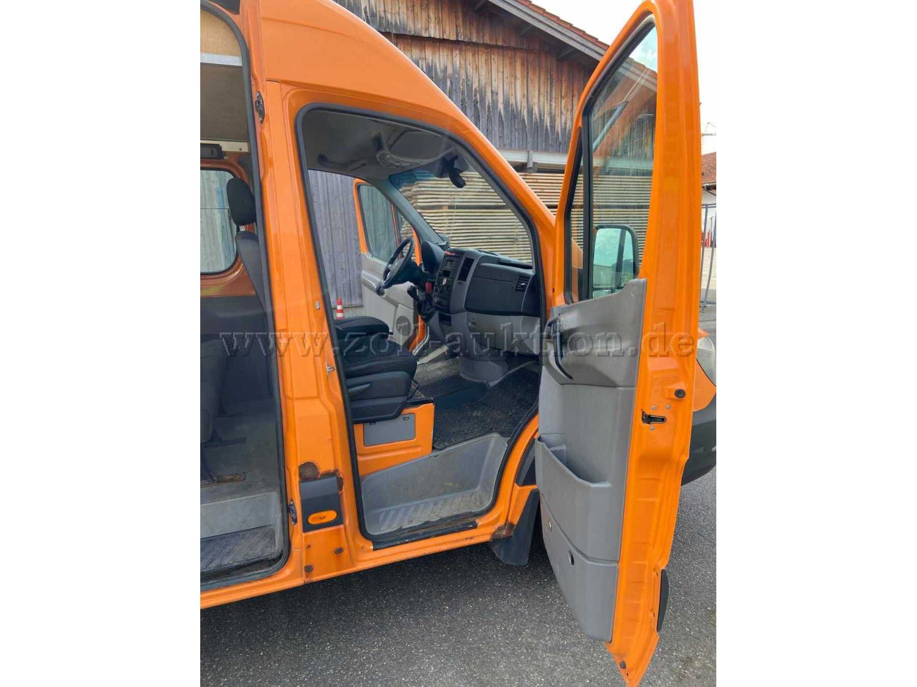 MB Sprinter, Einstieg Beifahrerseite vorne