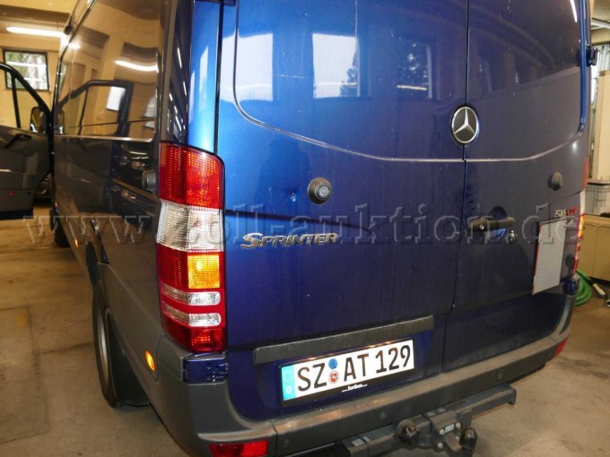 Deformierung Hecktür