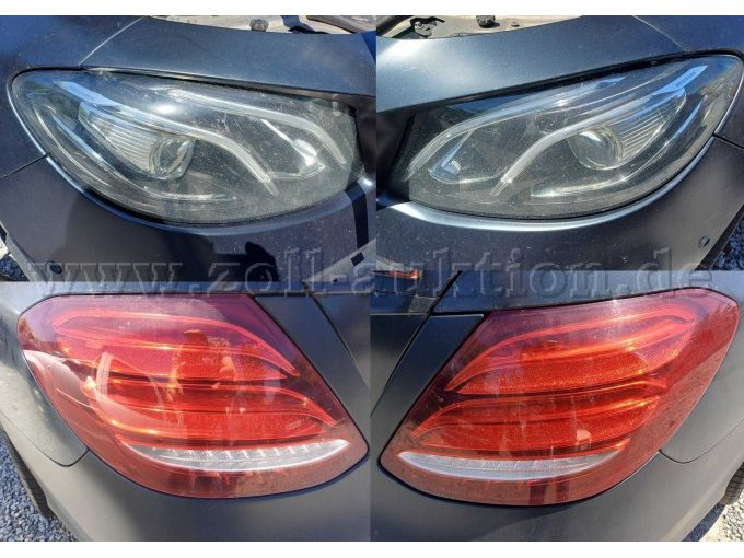 Mercedes E63 - Front- und Rücklichter
