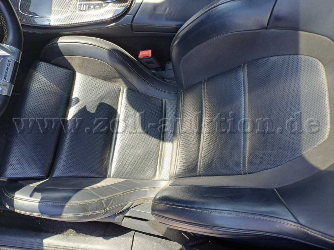 Mercedes E63 - Fahrersitz