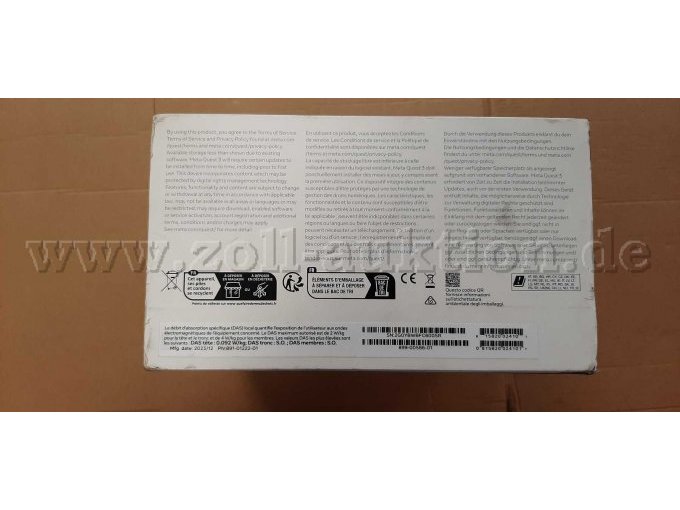 Rückseite Verpackung