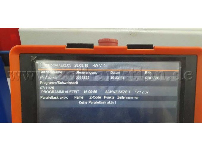 Betriebsstunden 2 - Programmlaufzeit und Schweisszeit