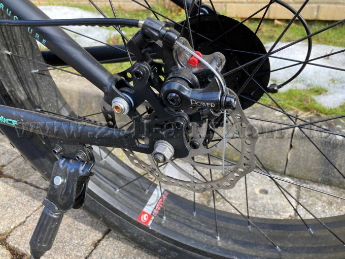 Scheibenbremse hinten