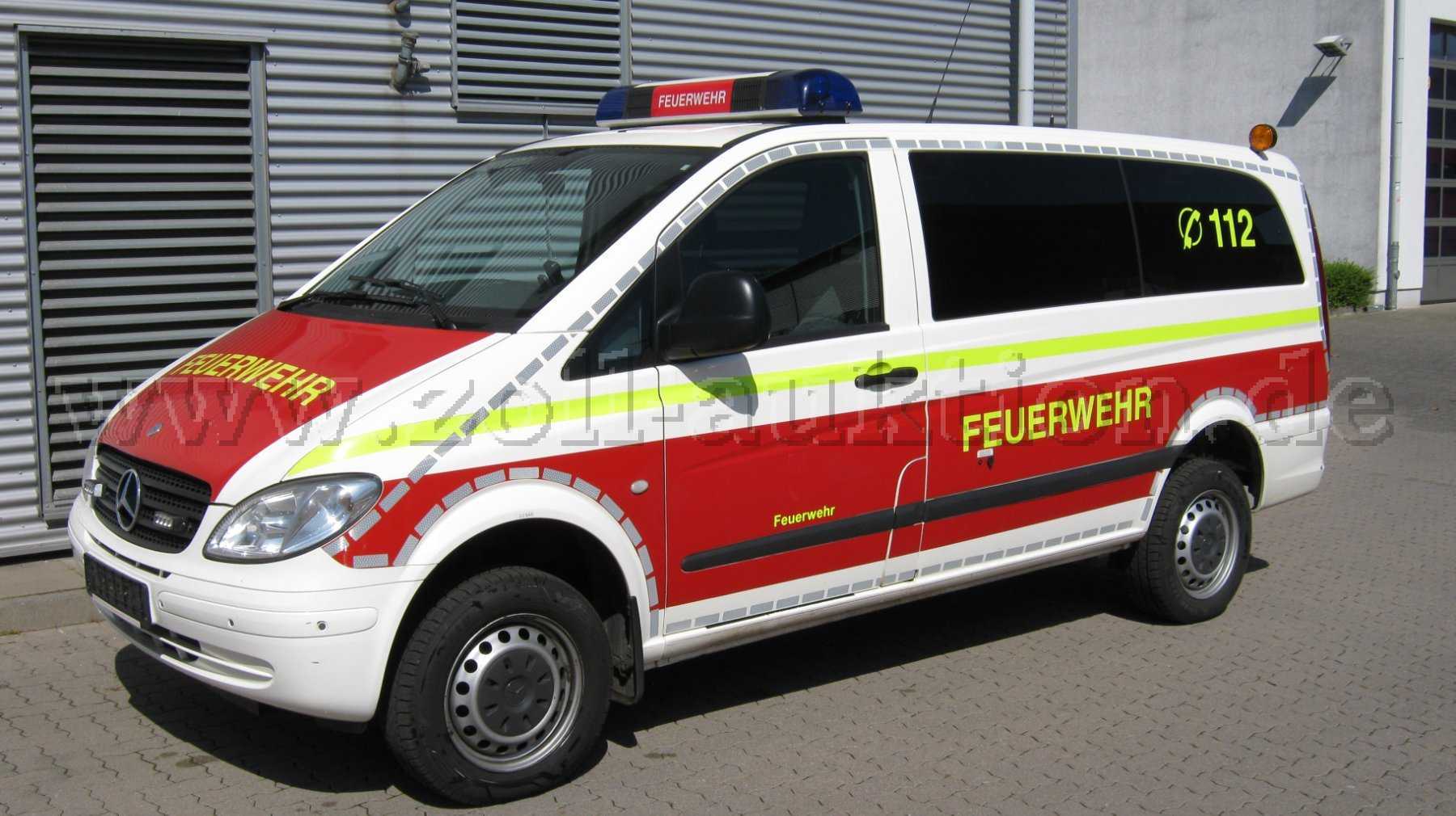 1 MTF Feuerwehr MB Vito nicht fahrbereit