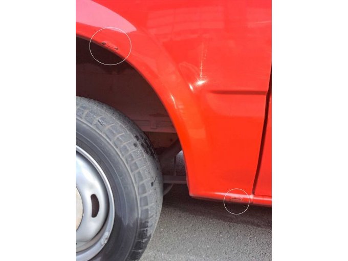 Roststelle hinten rechts