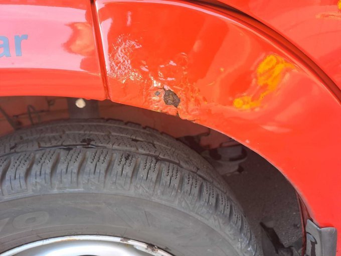 Roststelle vorne links