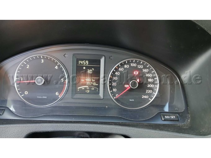 MTF Volkswagen T5 1,9 TDI Ansicht Tacho