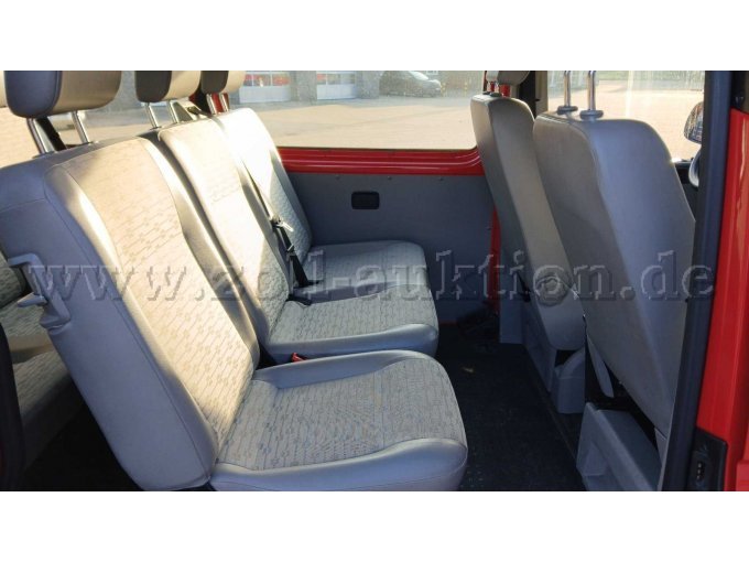 MTF Volkswagen T5 1,9 TDI Ansicht Mannschaftsraum
