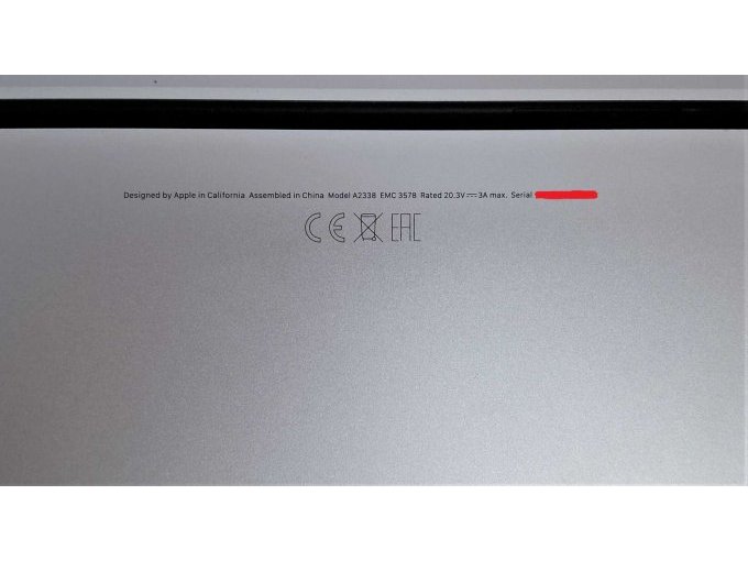 1 MacBook Pro 13", A2338, M1, 13,3" (ca. 33,78cm), Originalware – foto 10 – kavel bij Zoll-Auktion, Frankfurt am Main
