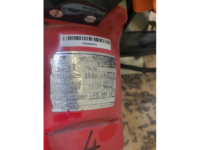 Mafell B 65 Tauchsäge, Handkreissäge - Ansicht Typschild
