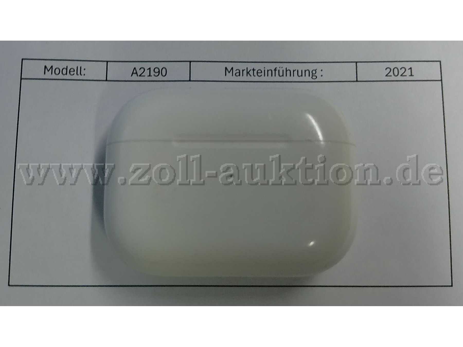 Ladecase mit Modellbezeichnung