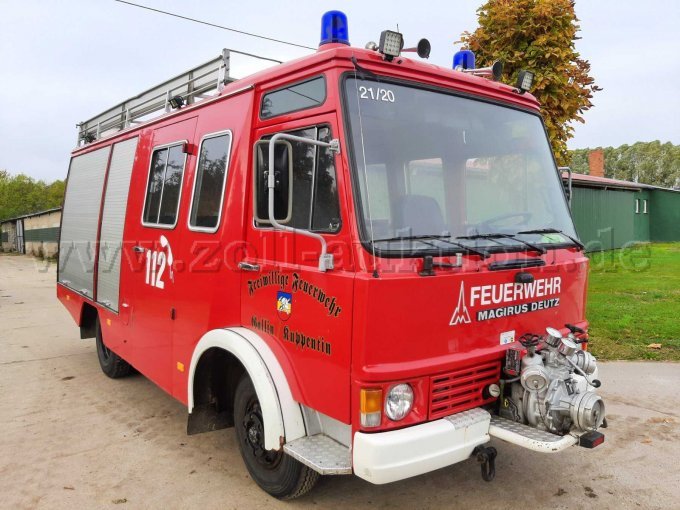 1 Magirus-Deutz 90M 5,9 F Feuerwehr LF8 – foto 2 – kavel bij Zoll-Auktion, Gallin-Kuppentin