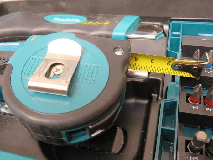 Maßband (3 m) mit Gürtelclip
