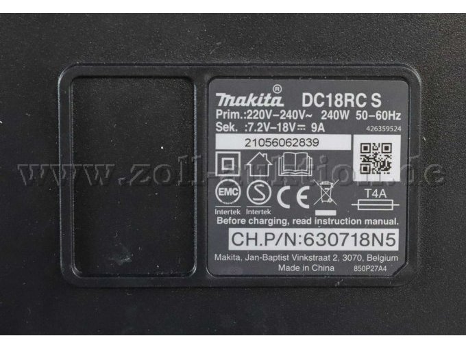 CE-Kennzeichnung Ladegerät