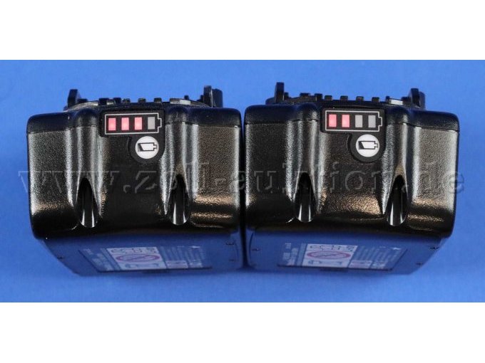 Akkus Ansicht Ladezustand